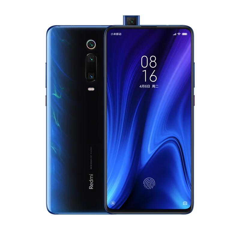 Глобальная версия Xiaomi mi 9 T 9 t Red mi K20 6 GB 128 GB Snapdragon 730 смартфон телефон 48 M камера всплывающая фронтальная камера 6,3" полный экран - Цвет: Blue