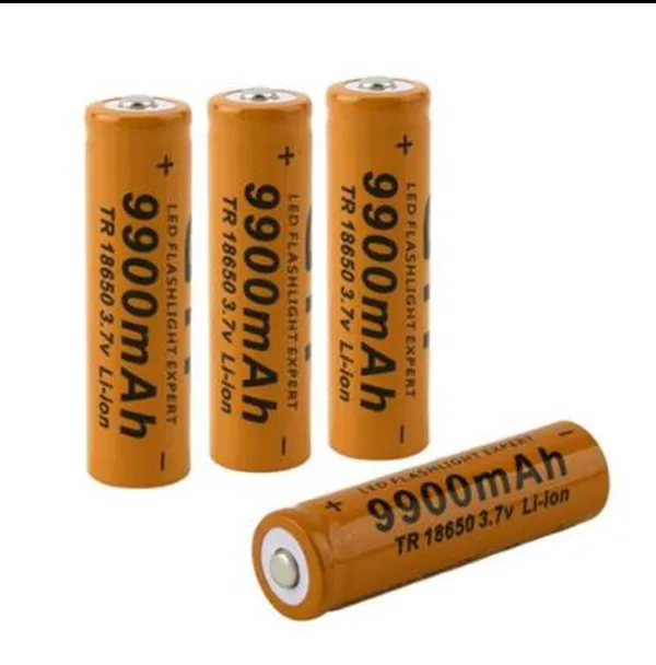 

10PCS Dolidada 2019 Newl 18650 3.7V 9900mAh Capacity Rechargeable Li-ion Battery for LED Flashlight Torch 18650 Battery