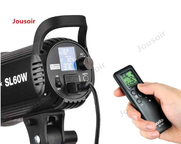 Godox SL60w светодиодный светильник на солнечной батарее комплект из трех ламп камера