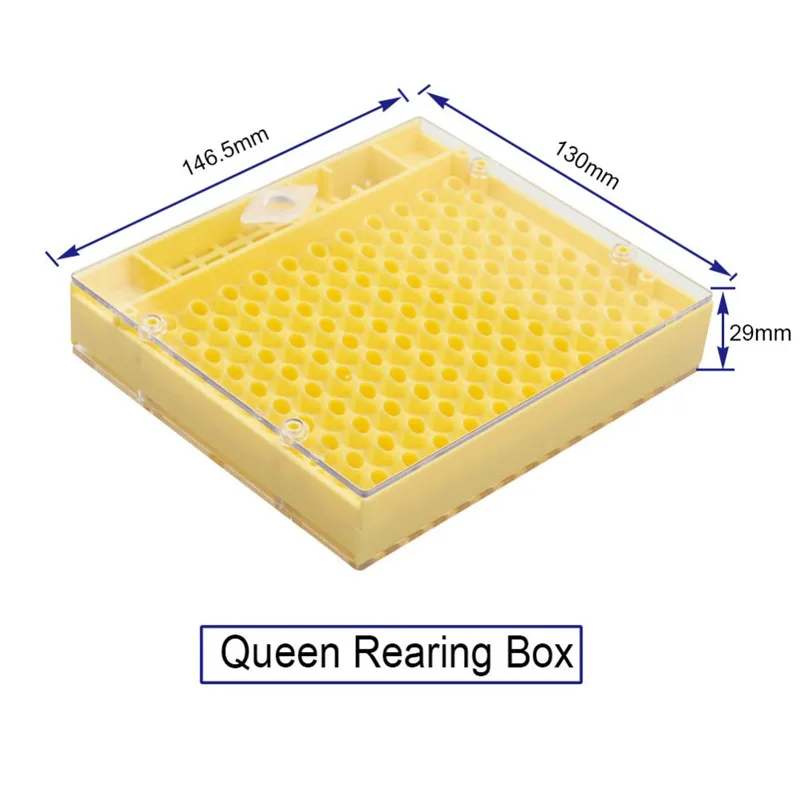 10 шт пластиковая пчелиная королева коробка для выращивания королевская пчела инструмент пчеловодство инструмент пластик Прочный не вредит пчеле королева