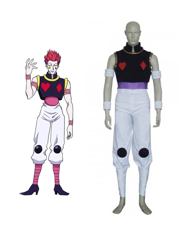 Костюм для косплея Hunter X Hisoka|cosplay costume|hisoka cosplayhunter x hunter |