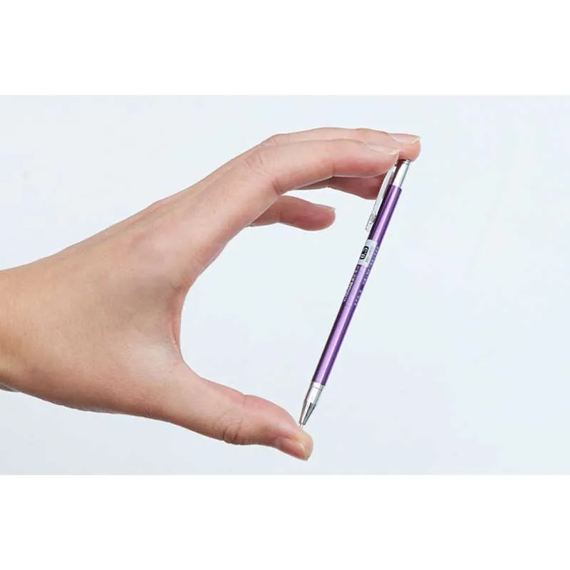 1 шт автоматический карандаш маленький короткий студенческий 0,7 мм Карандаш Для активности металлическая ручка