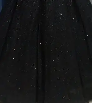 Блестящее Золотое расшитое блестками 3D Цветочное платье для выпускного вечера сексуальное ТРАПЕЦИЕВИДНОЕ ПЛАТЬЕ С v-образным вырезом для девушек Длинные платья для выпускников размера плюс вечерние платья - Цвет: Черный