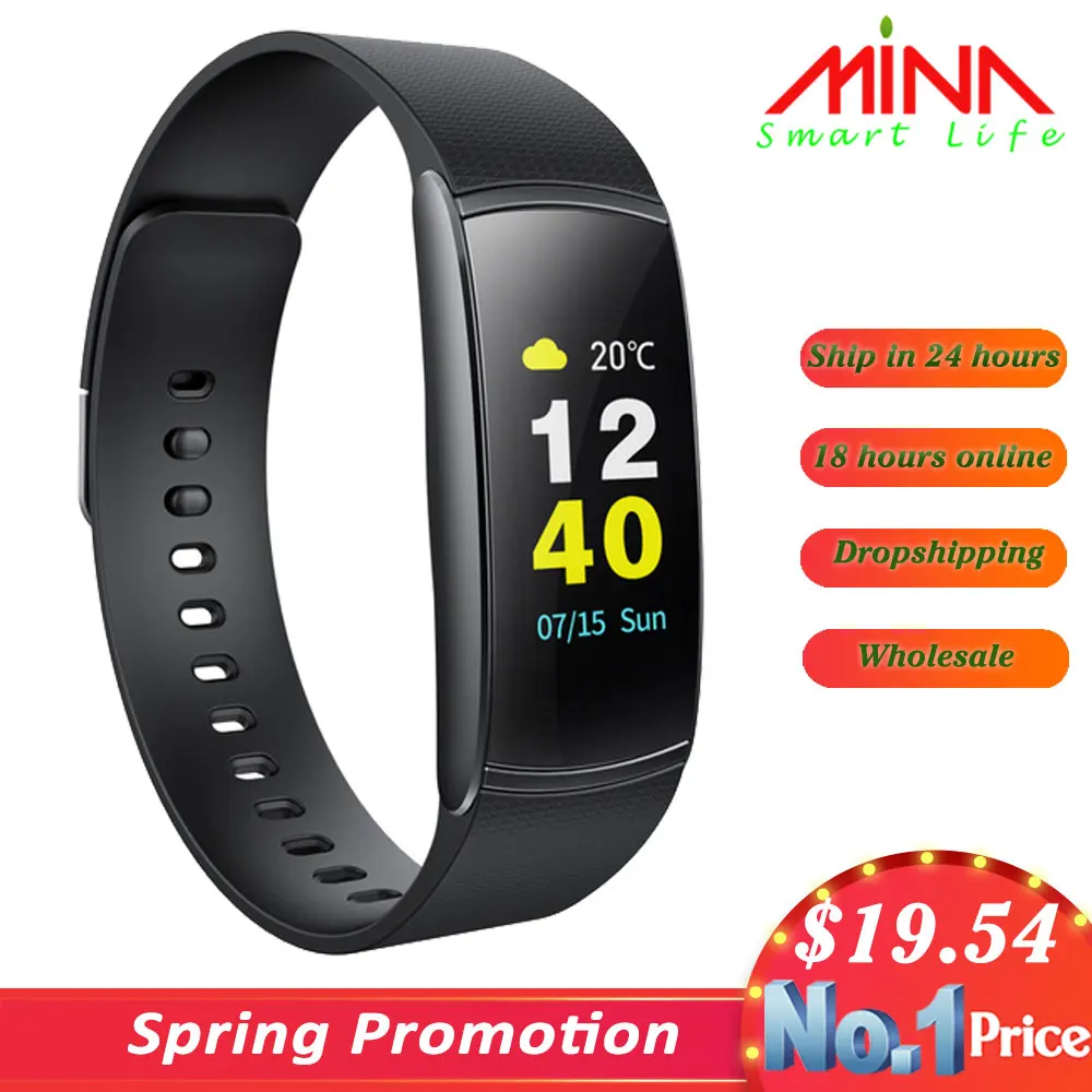 

iWOWNfit i6 Pro C Fitness Bracelet IP67 Waterproof Smart Band Heart Rate Monitor Smart Wristbands Color Screen for IOS Android