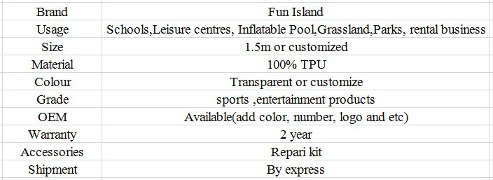 F-L 100% TPU 1.5m