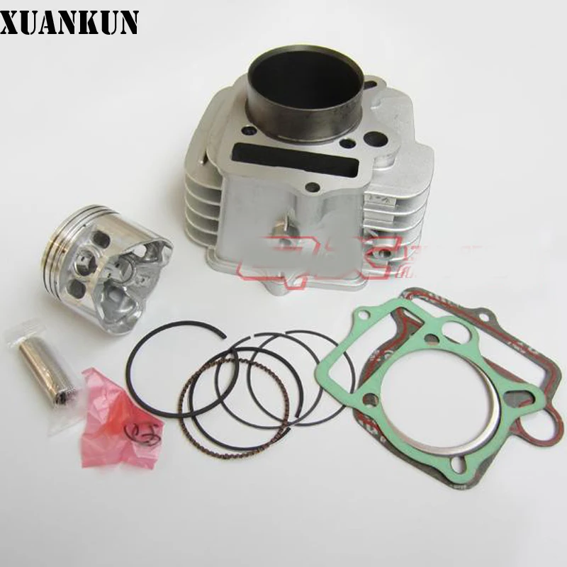 XUANKUN YX140 горизонтальный 140 аксессуары для двигателя блок цилиндра с поршнем и цилиндр головки цилиндра 140 комплект цилиндра