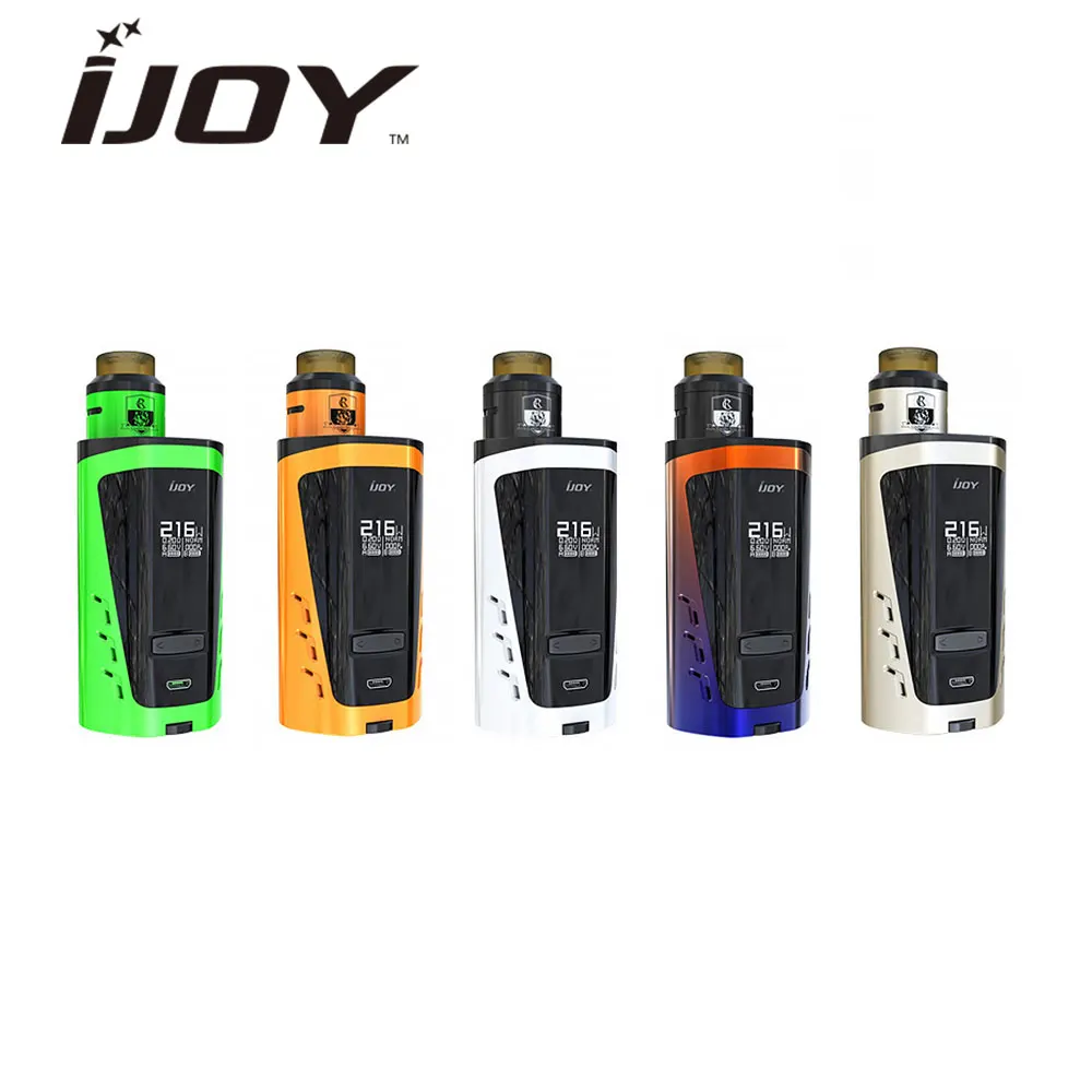 

New Original IJOY CAPO 216 SRDA 20700 Squonker Kit with 20700 Squonk MOD 216W Output & 810 Wide Bore Ultem Drip Tip E-cig Mod