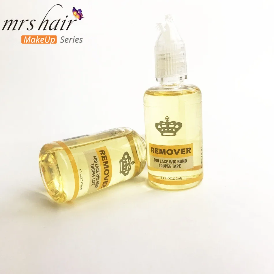 30ml Hair Extension Remover For Lace Wig Bond Toupee Tape Glue Adhesive Hair Remover 1floz