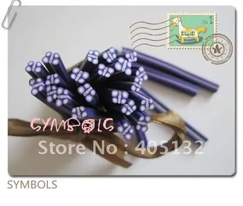 

d-06 Free Shipping 100pcs 5mm Purple Butterfly Shape Clay Cane Fancy Nail Art Polymer Clay Cane