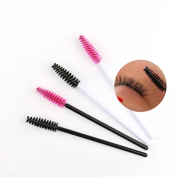 

100pcs New - Disposable Mascara Wands Brushes Eyelashes Extensions Eyelash Tinting