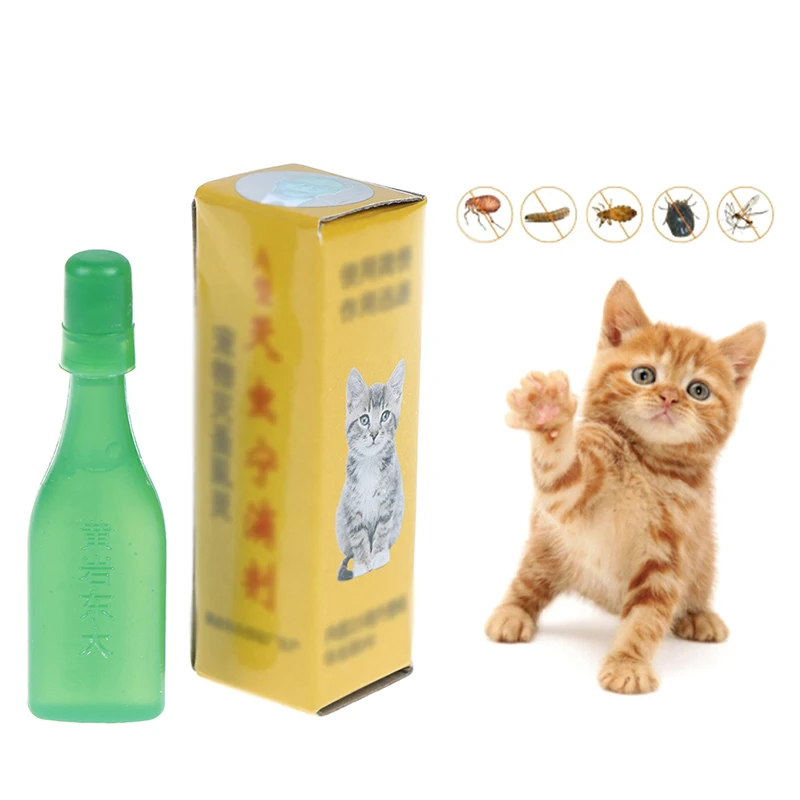 

Hot Pet & Cat Dog Anti-flea Pest Control Mites Ticks Drops Puppy Kitten Treatment