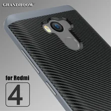 Для Xiaomi Redmi 4 Pro Redmi Note 4 4X чехол из углеродного волокна текстурированный бампер PC силиконовый Полный корпус защитный чехол для телефона 10 шт