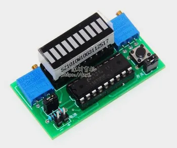 

Free Shipping!!! LED power indicator kit / battery indicator / battery tester 2.4-20v battery available (parts)