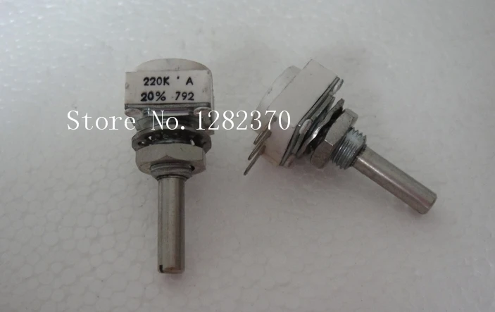 

[BELLA] A220K Israel VISHAY import volume potentiometer 22 handle exponential X4MM --10PCS/LOT