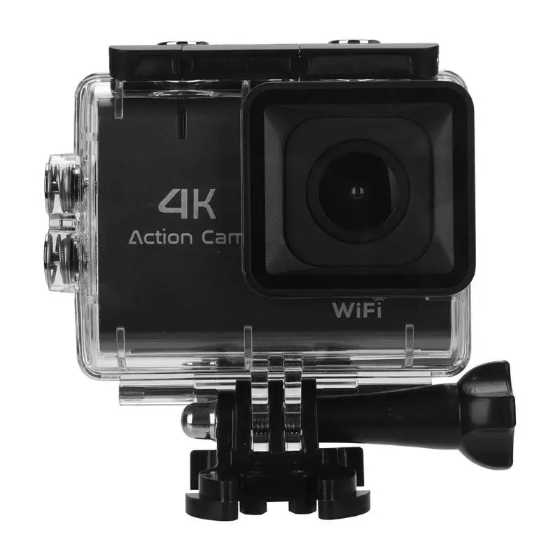 M22 1.8 Inch Touch Control 4K Action Camera Touch Control Waterproof WiFi Sports Camera DVR Camcorder 170 Wide Angle TF Card - Цвет: Черный