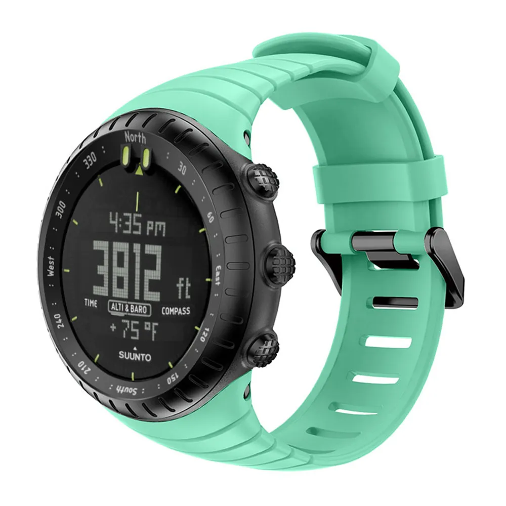 Для SUUNTO core Frontier/Классический мягкий силиконовый браслет, сменный ремешок для SUUNTO core, Смарт часы, браслет, аксессуары