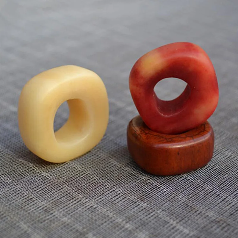WEIYU Classic Handmade Carved Irregular Shape Tibetan Yak Bone Circle Pendant Beads For DIY Sweater Necklace Jewelry Accessories | Украшения