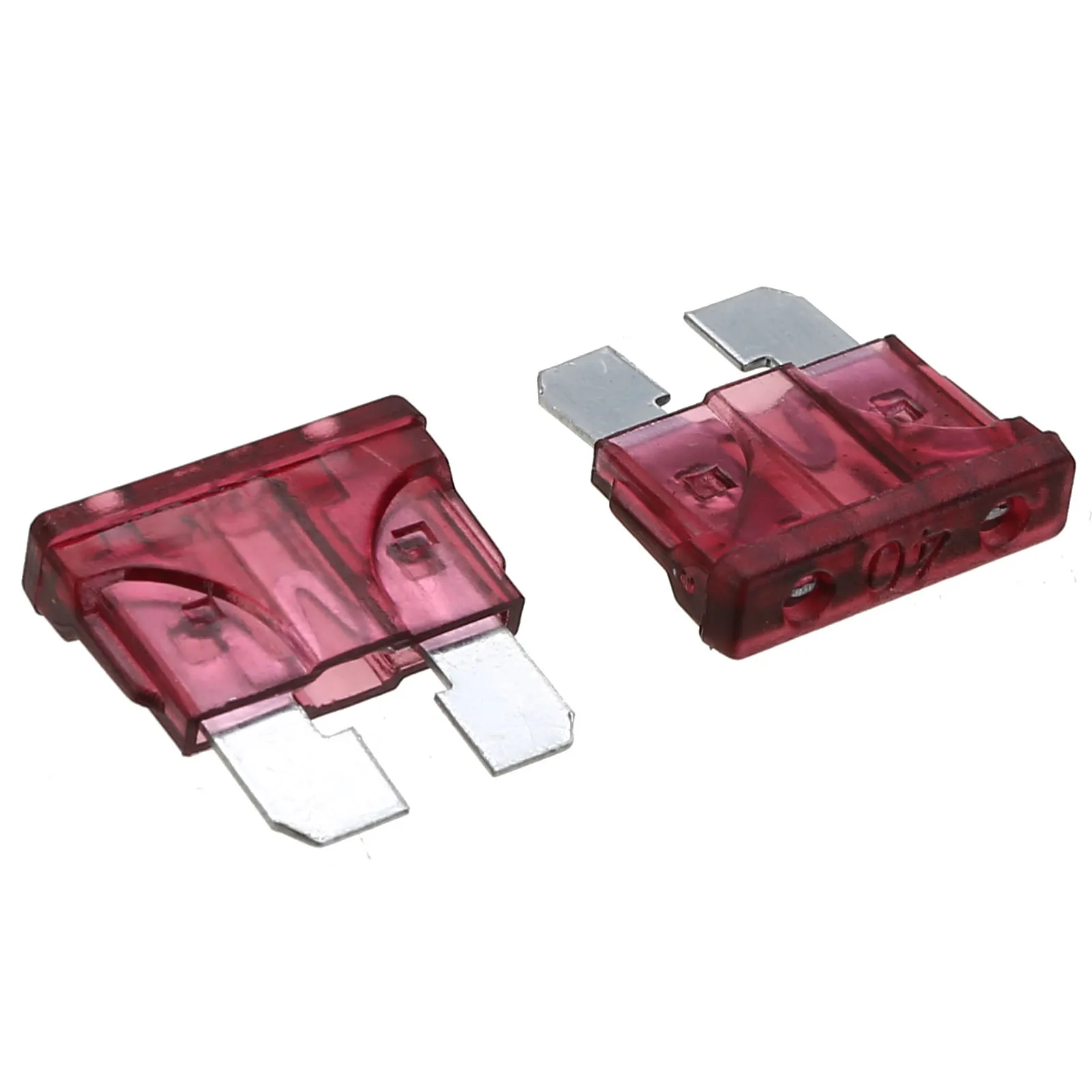 New Arrivals 10Pcs 8V/32V 40A Alloy Coded Standard High Quality Blade Car Fuse Assorted For Auto Car Boat Truck