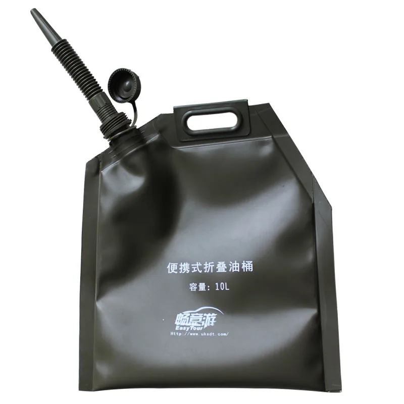 

10L Portable oil drum Car motor oil Alternate fuel tank petrol can anti-UV Good oil resistance High quality car spare oil