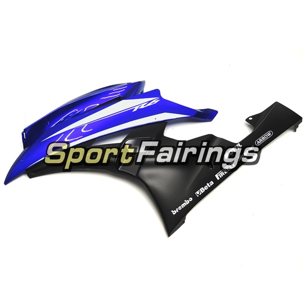 Полный синий черный Sportbike Обтекатели корпуса для Yamaha YZF600 R6 2006 2007 06 07 ABS пластик инъекции мотоцикл чехлы корпуса