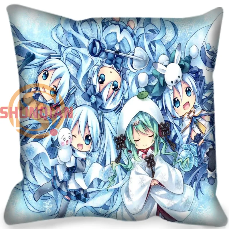 Hatsune Miku anime Pillow Cover Home Living Decorative Pillowcase
