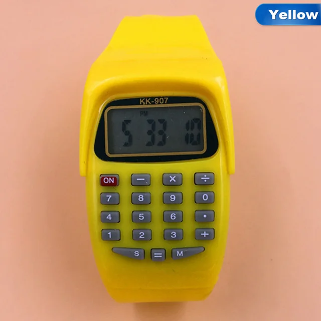 led calculator watch