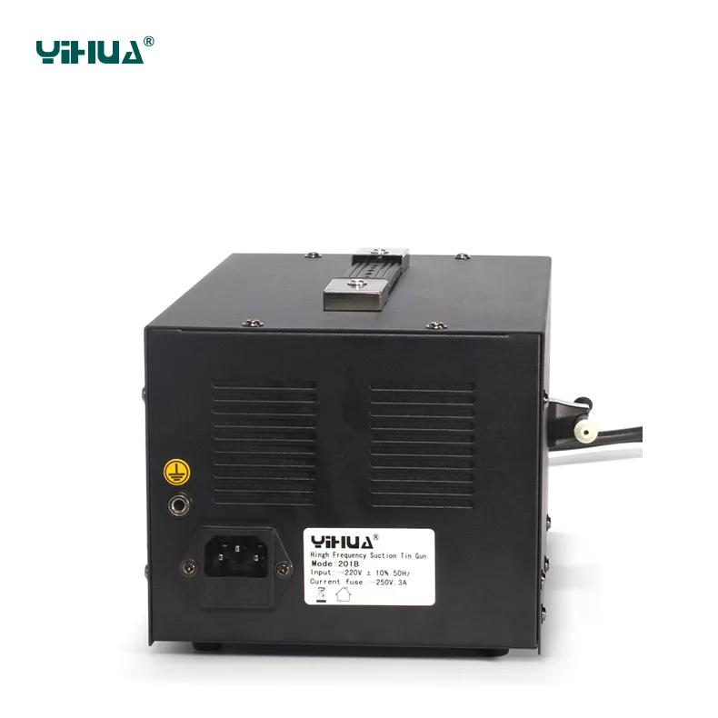 YIHUA948 цифровой SMD паяльная станция высокое качество паяльник с отсосом олова
