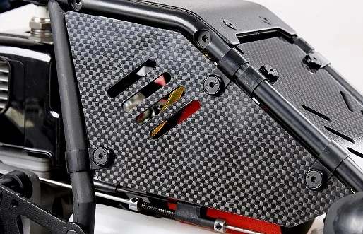 

Carbon fiber body window set dust proof decoration windshield 85302 for 1/5 scale rc baja 5b HPI KM Rovan