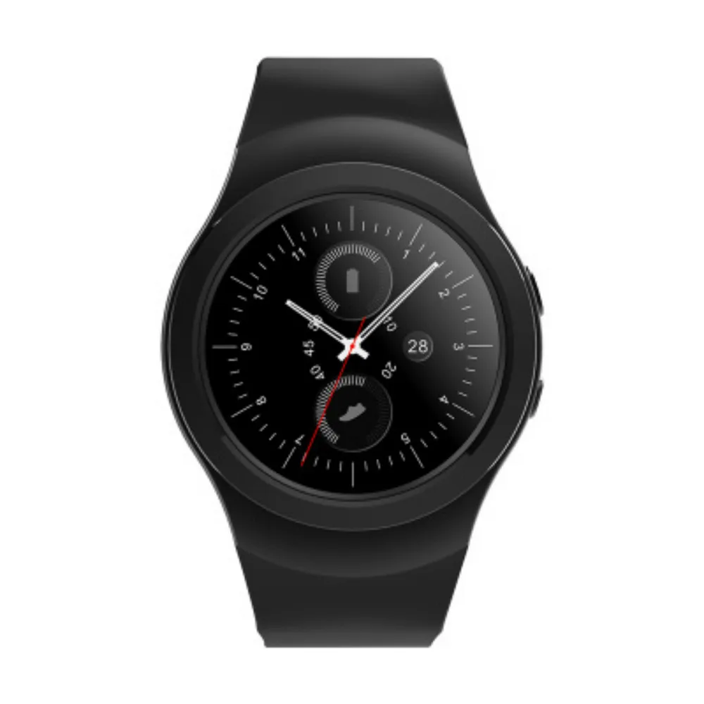 digital watch with changeable faces