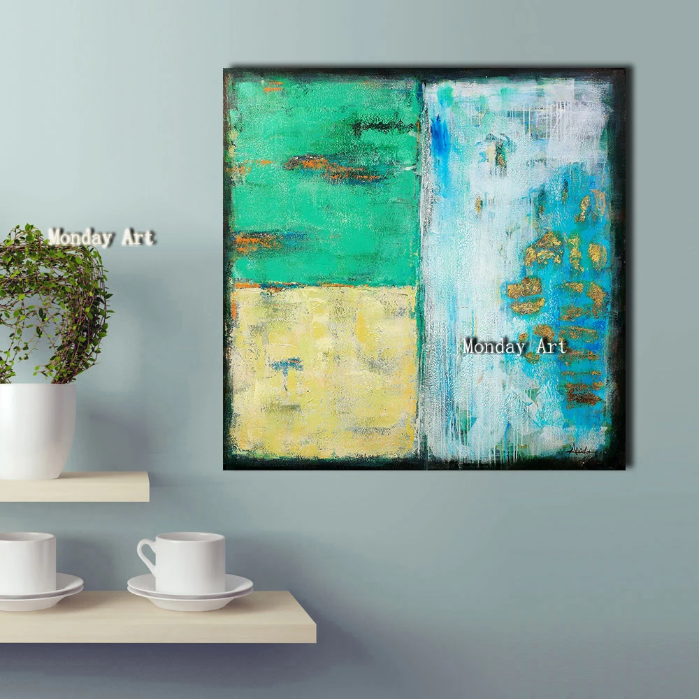 E abstract-oil-painting-Wall-Art-no-Framed-Blue-Sea-Oil-Painting-Canvas-Wall-Pictures-for-living (2)