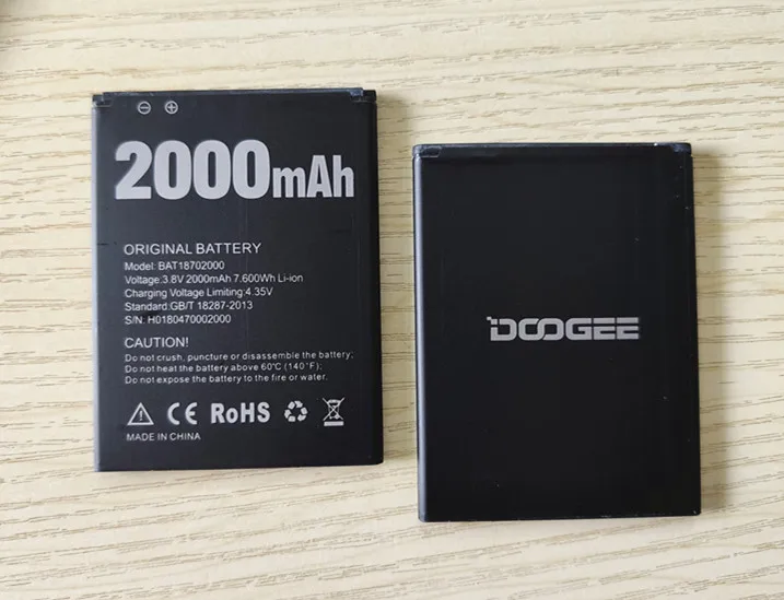 

B-TAIHENG BAT18702000 Battery for Doogee X50 mobile phone battery 2000mAh High Quality