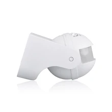 High quality 220-240V 180 Degree Outdoor Security PIR Infrared Motion Sensor Detector Movement Switch Two color 12 Meter ET039