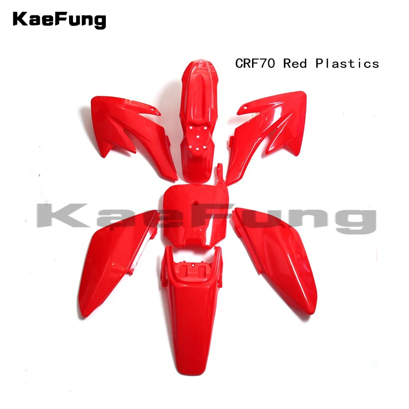 CRF 70 пластиковые крышки Обтекатели комплекты грязевой питбайк Procket XMoto Baja DR50 49 50cc 90