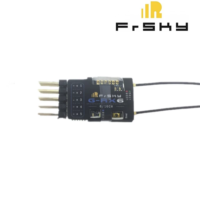 $41.42  New arrival FrSky G-RX6 6/16 telemetry Receiver PWM SBUS Outputs designed for RC Drone FPV Racing Q