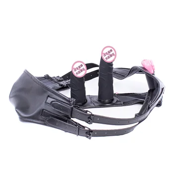 MaryXiong Strap-on Dildos Strap On Panties Penis Double Silicone Dildo Vibrator Erotic Products Female Masturbator Gay Sex Toys 3