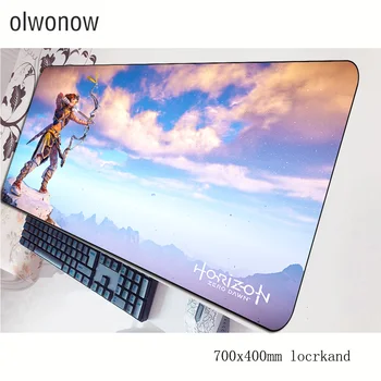 

horizon zero dawn mouse pad Mass pattern Computer mat 70x40cm gaming mousepad hot sales padmouse keyboard games pc gamer desk