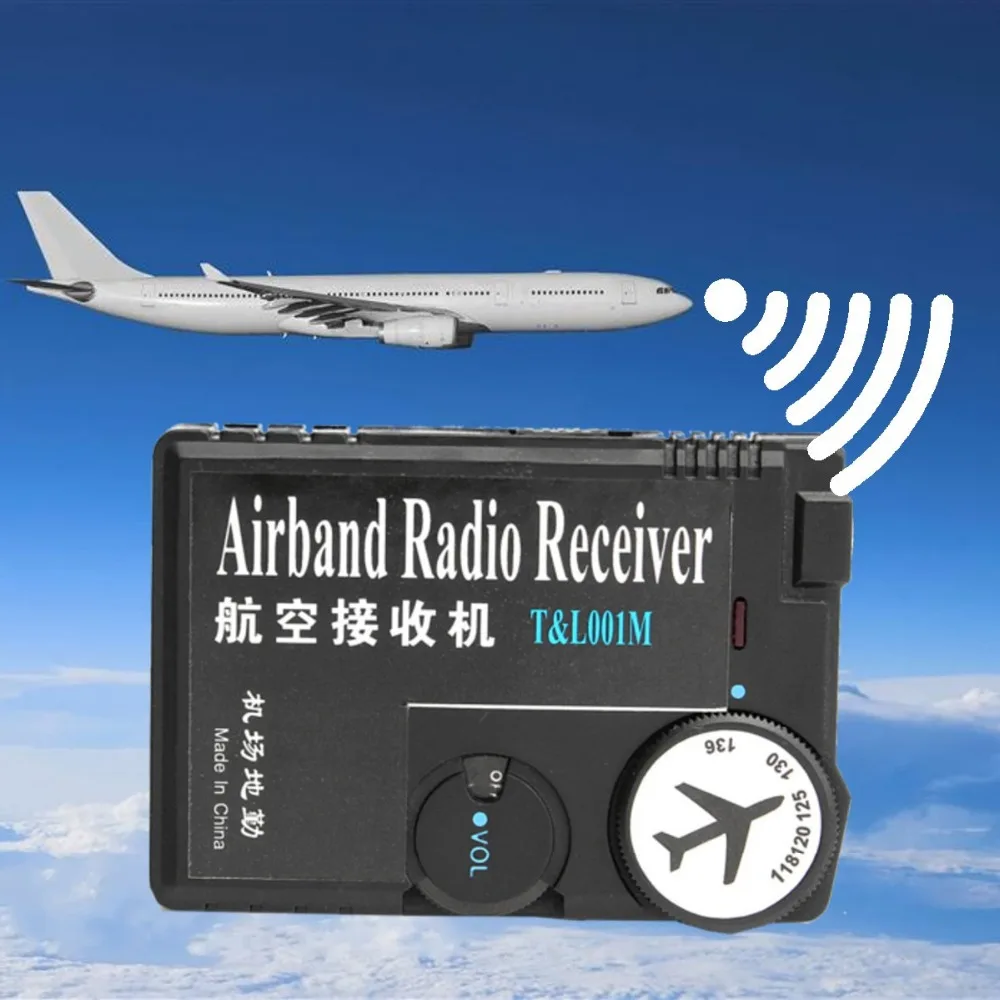 Радиоприемник T & L001 118 МГц 136 AAA Air Band радиоприемник Airband авиационный приемник для