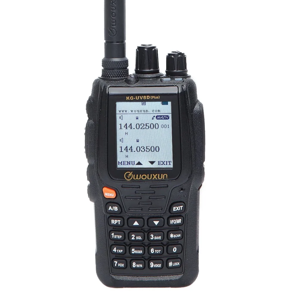 Wouxun KG-UV8D Plus перекрестный репитер VHF UHF двухдиапазонный голосовое шифрование рация