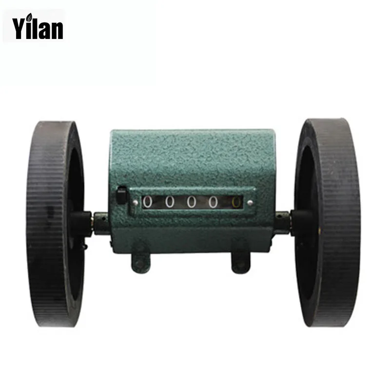 

Z96-F Length Measure Counter Length Counter Meter Counter with Rolling Wheel,5-digit Yard Counte
