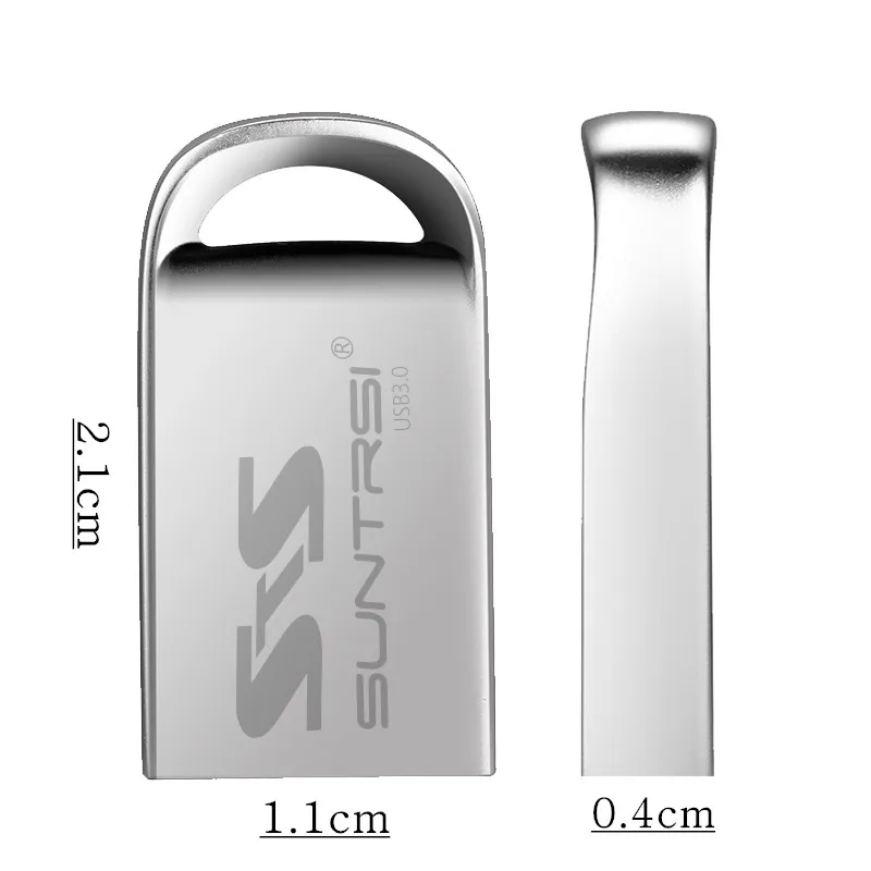 Suntrsi USB 3.0 64GB Flash Drive Waterproof Metal Pendrive 32GB 16GB USB Stick 8GB Mini USB Flash 3.0 Free Shipping