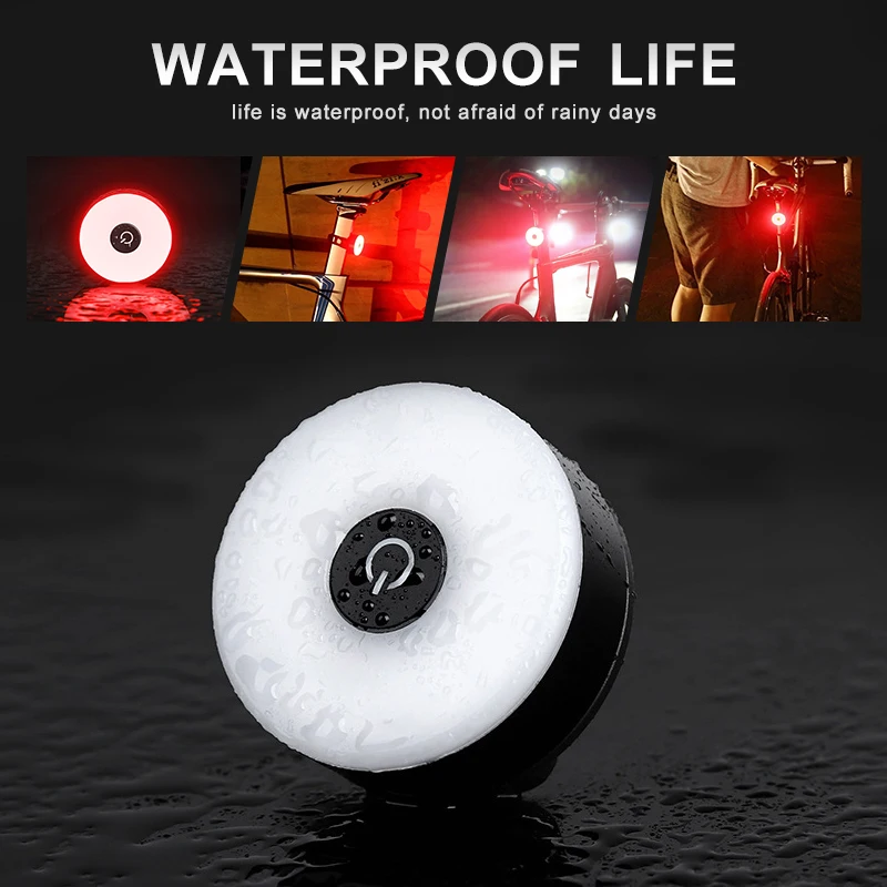 Cheap Round Shape Bike Light 5 Modes Taillight USB Rechargeable LED Cycling Bicycle Rear Tail Lights Warning Lamp Flashlight ciclismo 1 Cheap Round Shape Bike Light 5 Modes Taillight USB Rechargeable LED Cycling Bicycle Rear Tail Lights Warning Lamp Flashlight ciclismo 1