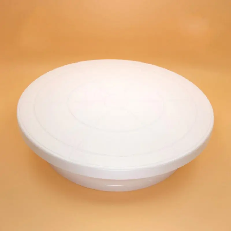 

28CM*7CM 360 degree rotating cake decorating turntable Cake Decorating Stand Platform Cake Baking TooL