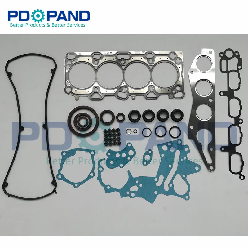 4G69 Engine overhaul gasket set for Mitsubishi