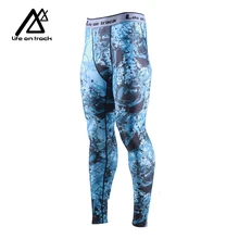 Мужские Спортивные Компрессионные прохладные сухие штаны для тренировок, трико для бега, леггинсы и рубашки для баскетбола