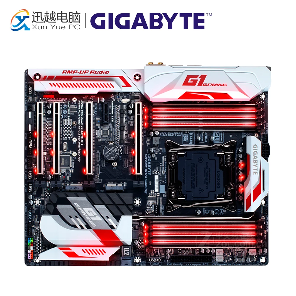 

Gigabyte GA-X99-Ultra-Gaming Desktop Motherboard X99-Ultra-Gaming X99 LGA 2011-V3 DDR4 128G SATA 3 USB3.0 ATX