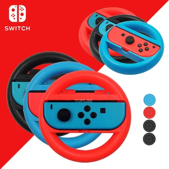 

2pcs Nintend Switch Racing Game Steering Wheel Gaming Wheels Handle Grip for Nintendo Switch NIntendoswitch Joy-con Accessories