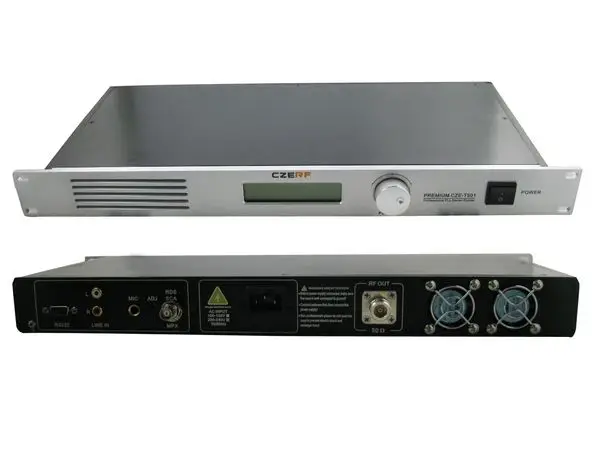 FMUSER CZH T301 30 Вт FM передатчик беспроводной трансляции + CA200 автомобильная антенна