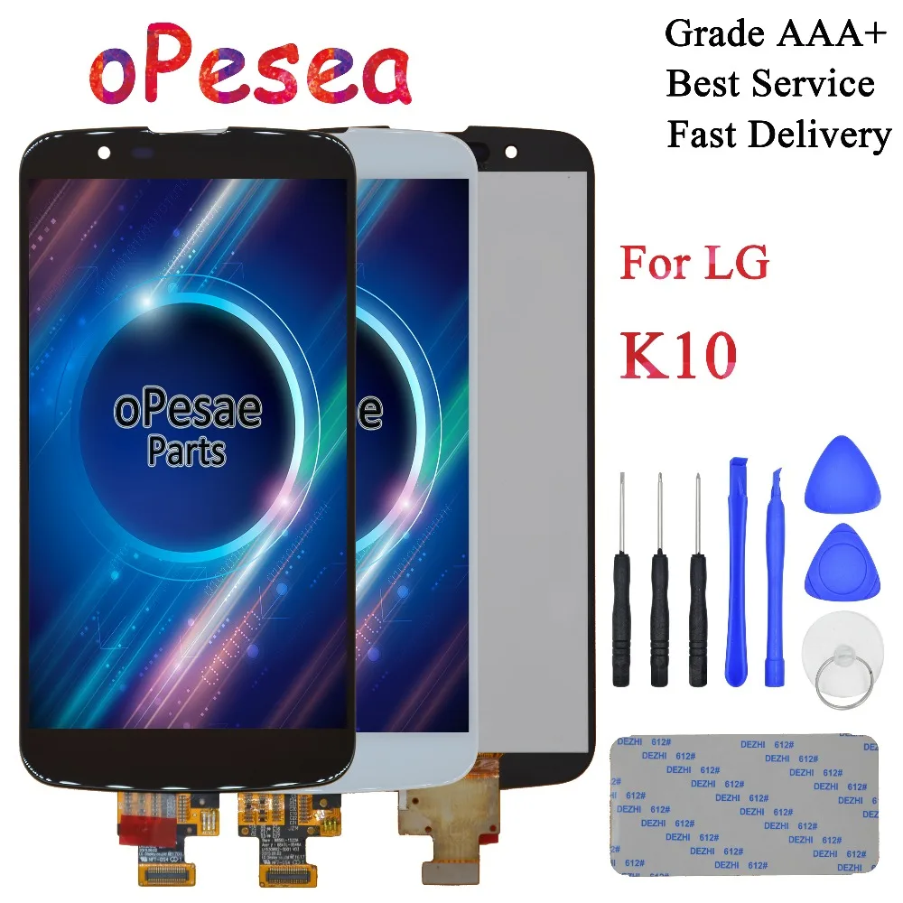 

oPesea 5.3"For LG K10 LTE K420N K430 K430DS K410 LCD Display Touch Screen Digitizer Assembly For LG K10TV K430TV K10 TV LCD