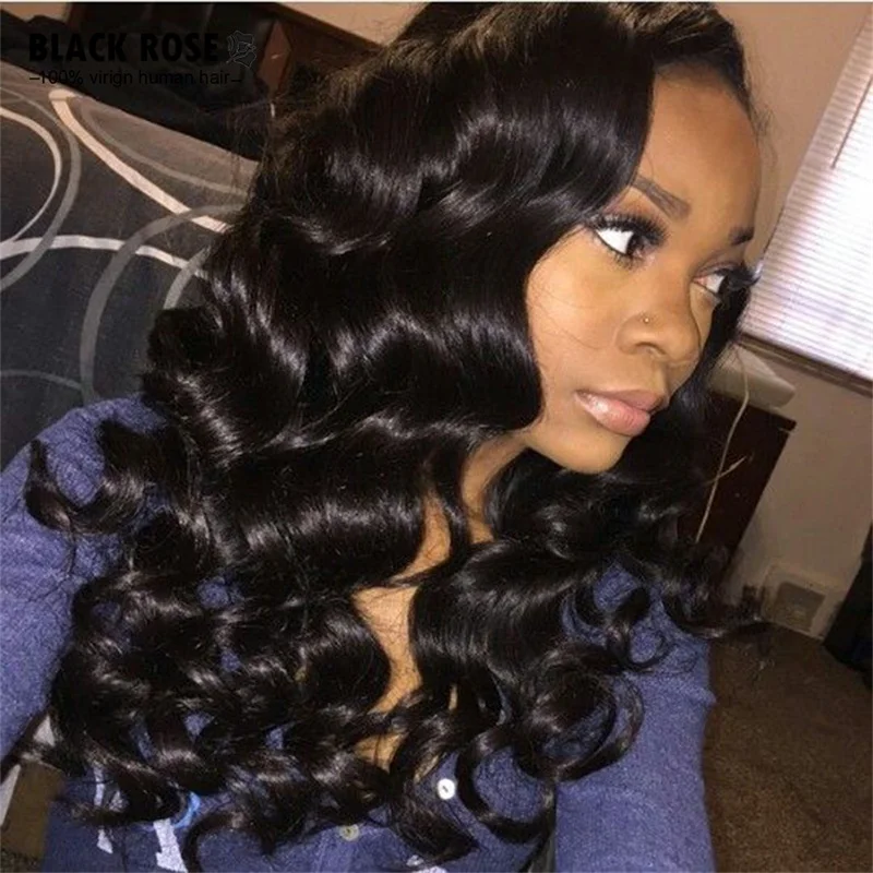 Peruvian Loose Wave Virgin Hair 10 Bundles Remy Human Hair ...