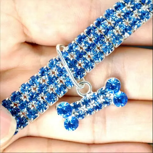 Ожерелье ошейник для собак ювелирные изделия жемчуг Диаманте аксессуар для питомца щенка чихуахуа украшения на шею ремни